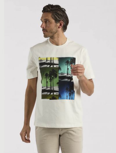 T-shirt manica corta Antony Morato - crema