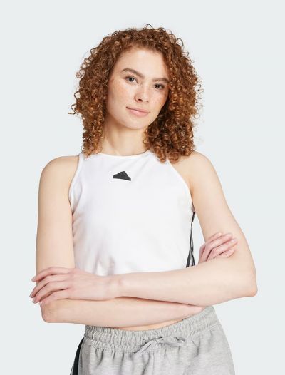 Top sportivo Adidas - white