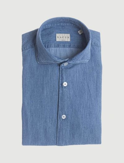 Camicia manica lunga Xacus - denim
