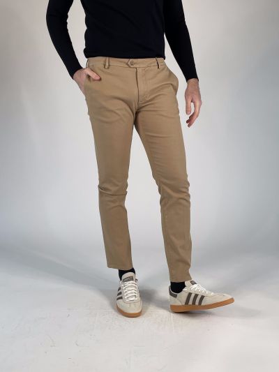 Pantalone casual Teleria Zed - visone