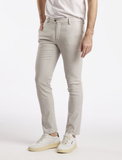 Pantalone casual Teleria Zed - sasso