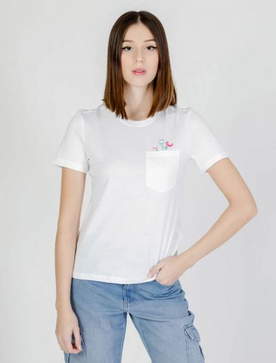 T-shirt manica corta Only - bright white