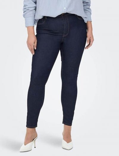 Pantalone jeans Only - Carmakoma - dark blu