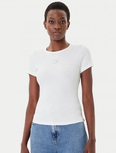 T-shirt manica corta Tommy Jeans - white