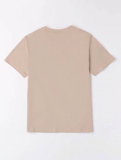 T-shirt manica corta I Do - beige