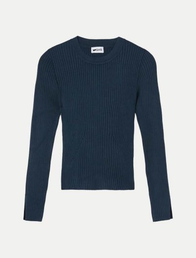 Maglia manica lunga Gas - navy blu
