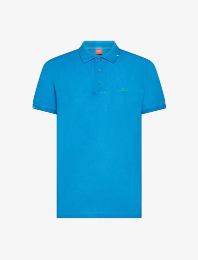 Polo manica corta Sun68 - turchese