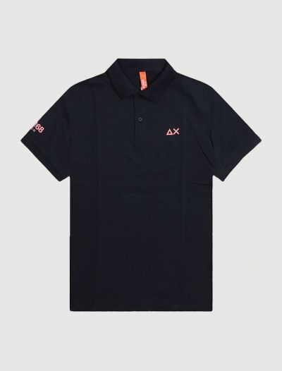 Polo manica corta Sun68 - navy
