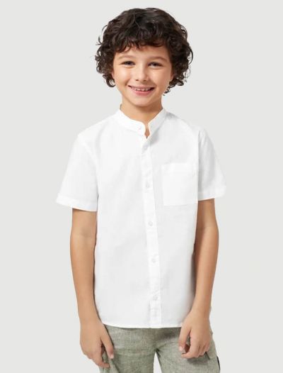 Camicia manica corta Mayoral - bianco