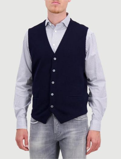 Gilet sottogiacca Gran Sasso - blu