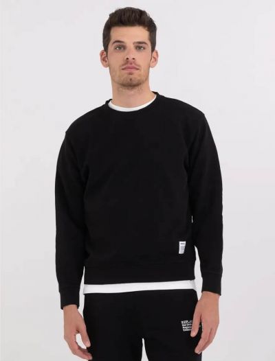 Maglia in felpa Replay - nero