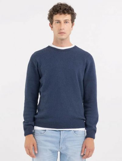 Maglia manica lunga casual Replay - blu