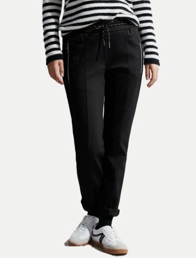 Pantalone curvy Cecil - black