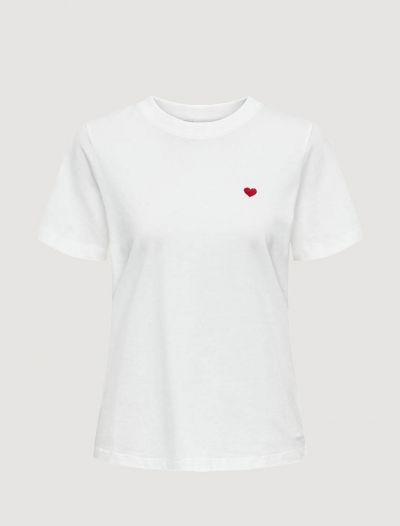 T-shirt manica corta Jdy - cloud dancer