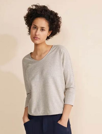 Maglia in felpa Street One - beige marrone