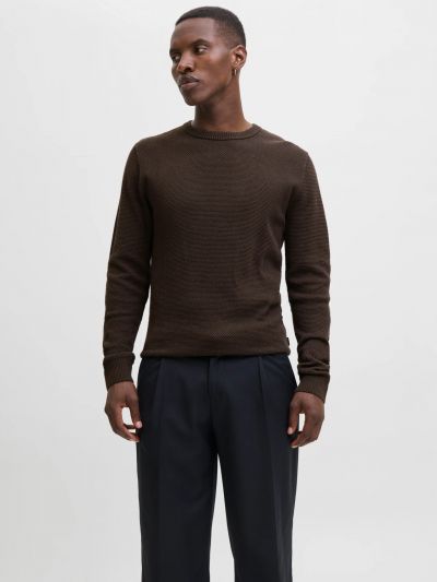 Maglia manica lunga Jack & Jones - marrone