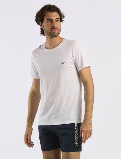 T-shirt manica corta Emporio Armani - bianco