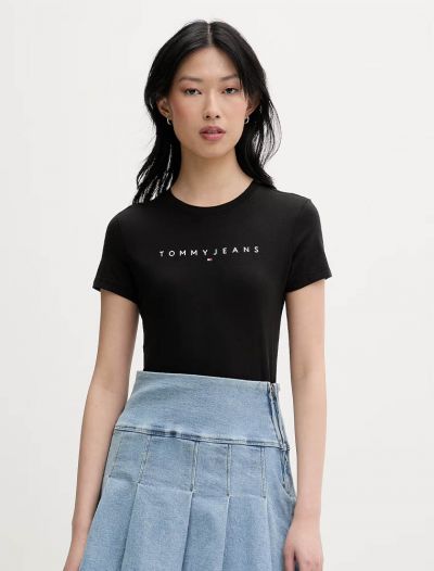 T-shirt manica corta Tommy Jeans - nero