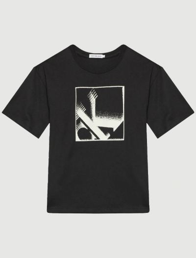 T-shirt manica corta Calvin Klein - nero