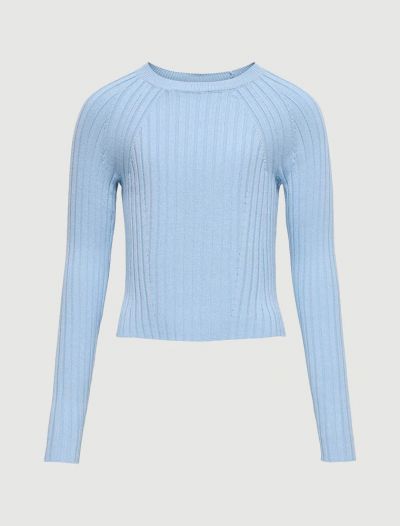 Maglia manica lunga Only - azzurro