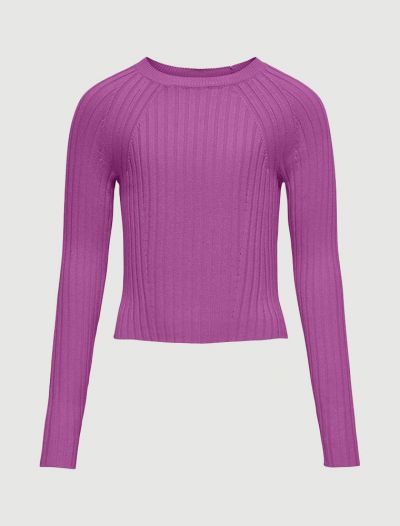 Maglia manica lunga Only - orchidea