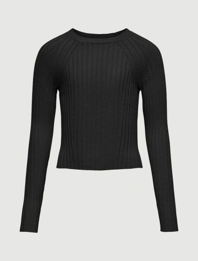 Maglia manica lunga Only - black