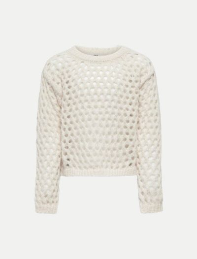 Pullover manica lunga Only - burro