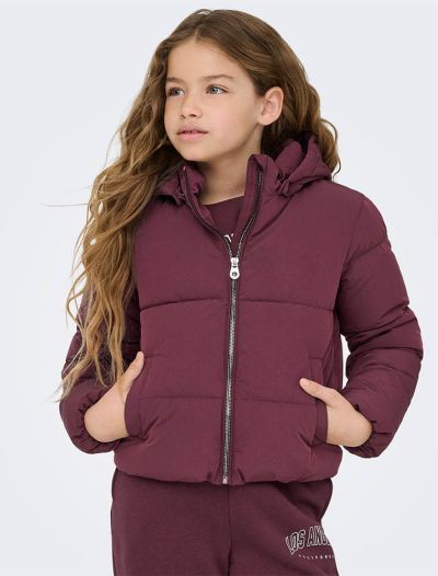 Giaccone imbottito Only - mauve