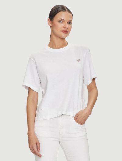 T-shirt manica corta Guess Jeans - white