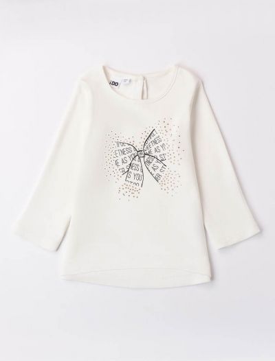 T-shirt manica lunga I Do - white