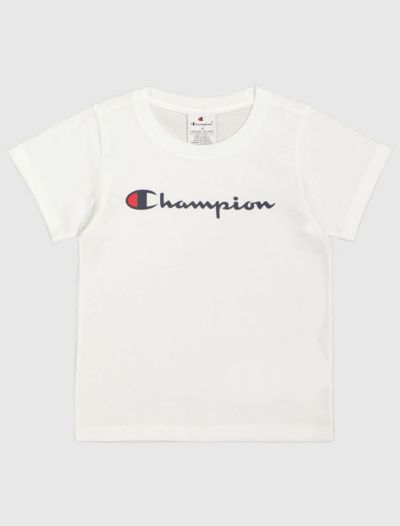 T-shirt manica corta sportiva Champion - bianco