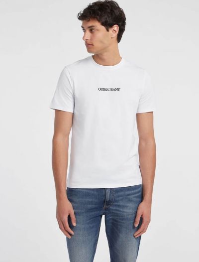 T-shirt manica corta Guess Jeans - white