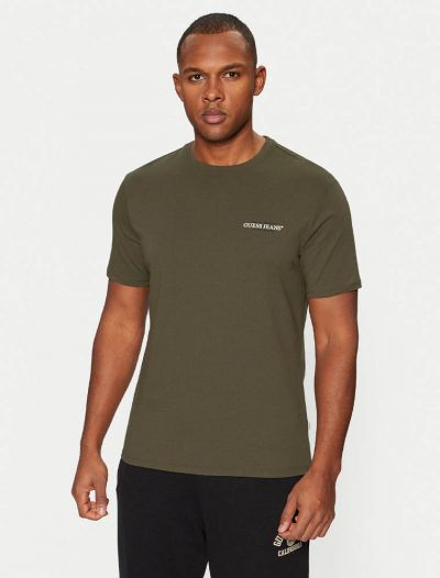 T-shirt manica corta Guess Jeans - olive