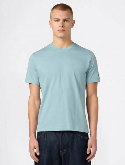 T-shirt manica corta sportiva Champion - azzurro