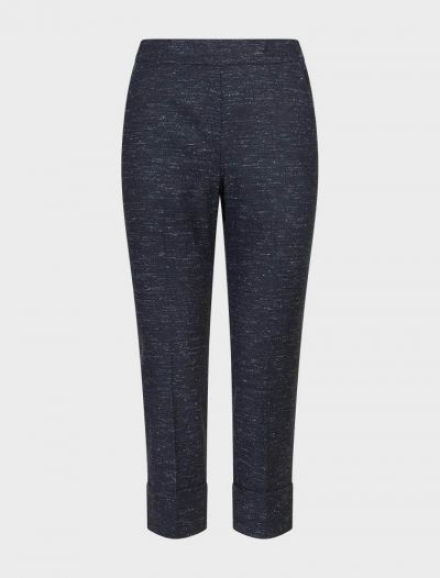 Pantalone Sandro Ferrone - blu melange
