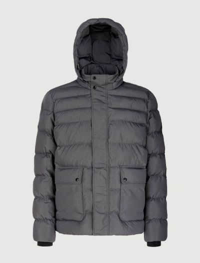 Giaccone imbottito Geox - grigio
