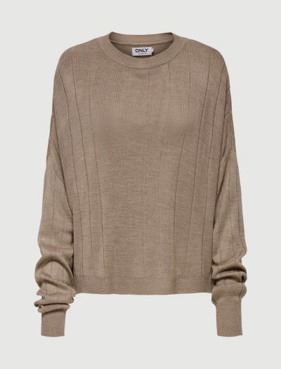Maglia manica lunga Only - malto