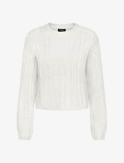 Maglia manica lunga Only - cloud dancer