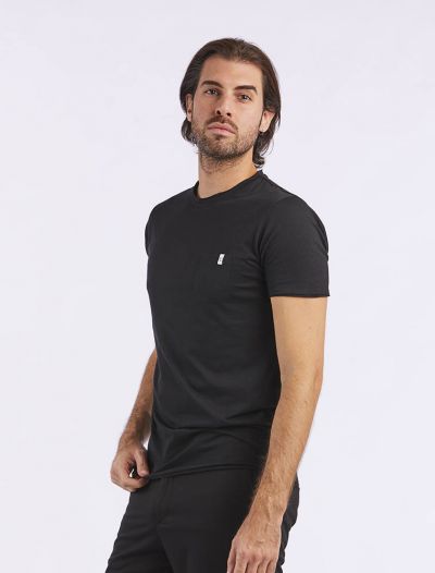 T-shirt manica corta Over-d - nero