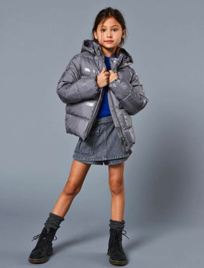 Giaccone imbottito Only - grigio