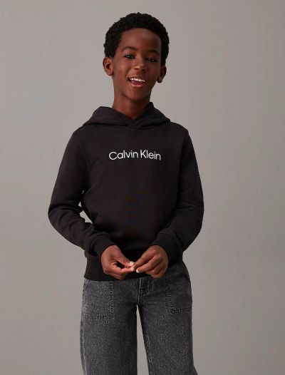 Maglia in felpa Calvin Klein - black