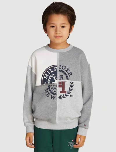 Maglia in felpa Tommy Hilfiger - grigio bordeaux