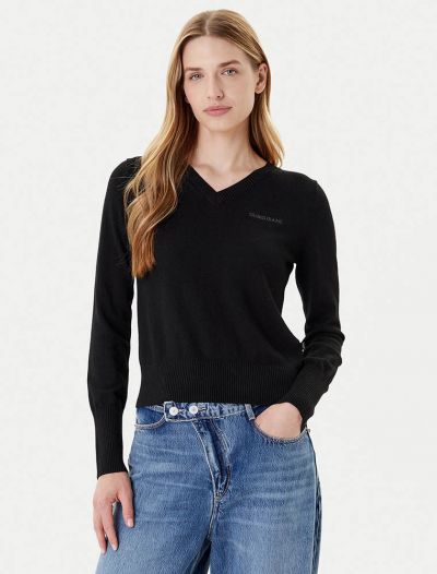 Maglia manica lunga Guess Jeans - black
