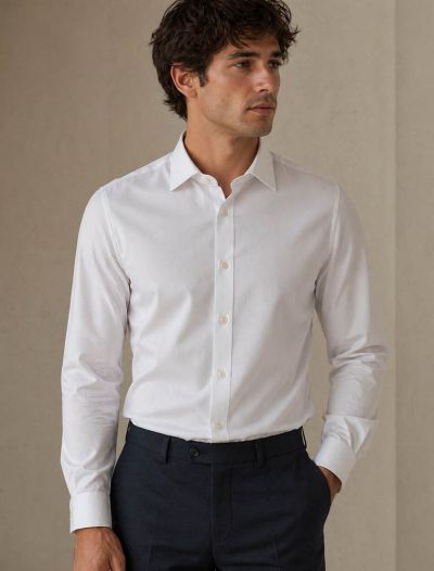 Camicia manica lunga Bottega Artigiana - bianco