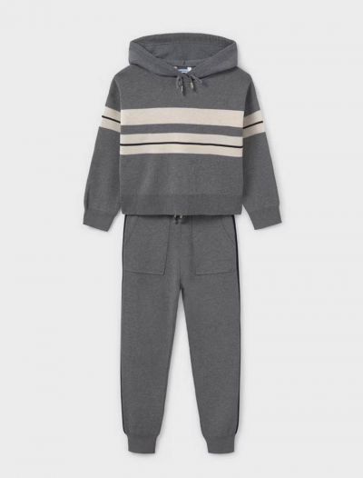 Completo maglia e pantalone Mayoral - titanium