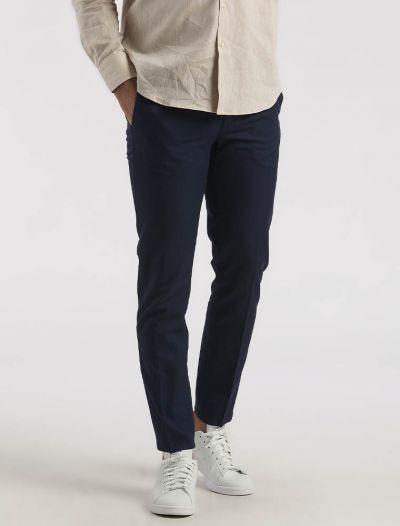 Pantalone casual Teleria Zed - blu notte