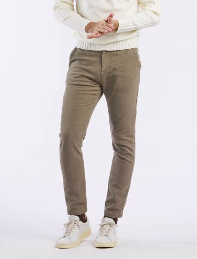 Pantalone casual Seinse - tortora