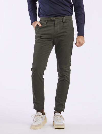 Pantalone casual Seinse - verde militare