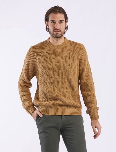 Maglia manica lunga Seinse - cammello