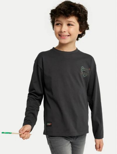 T-shirt manica lunga Mayoral - grigio